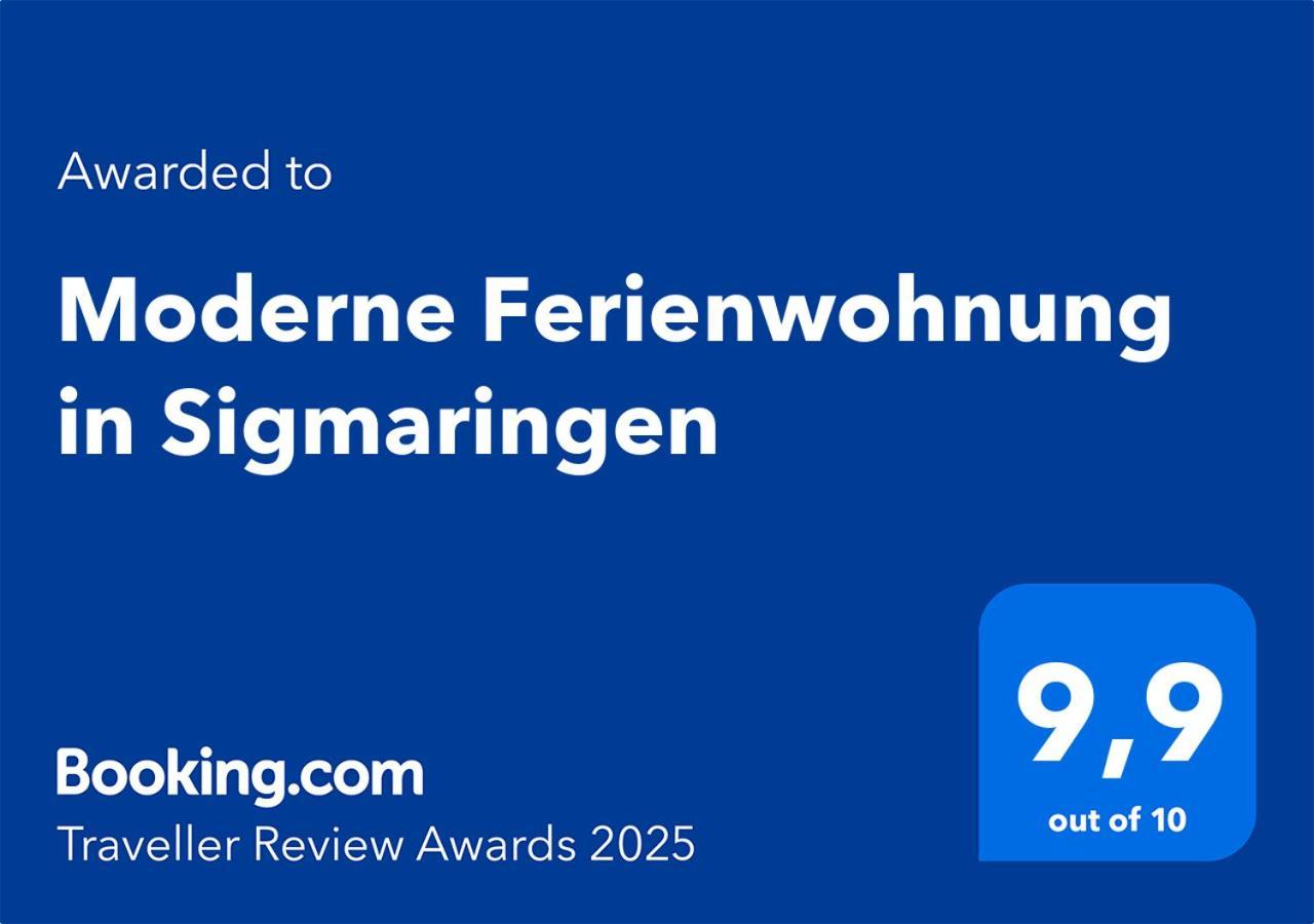 Moderne Ferienwohnung In Sigmaringen Buitenkant foto